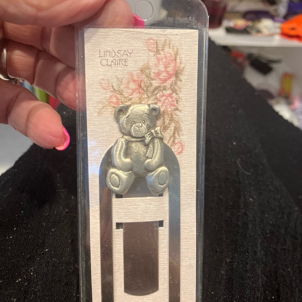 Beautiful pewter bookmark